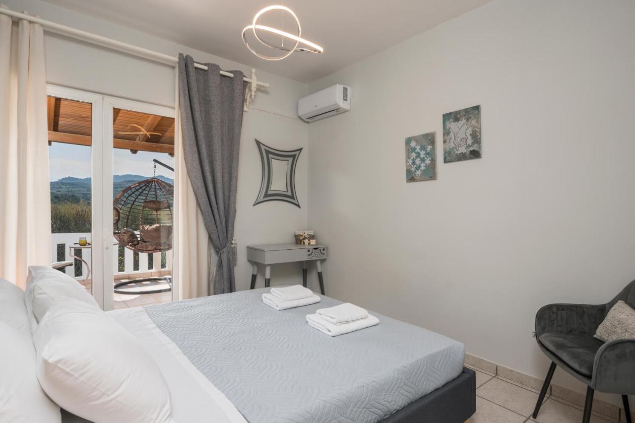 Casa De Philippe With Unique Seaview 2' From Beach Agia  Dış mekan fotoğraf